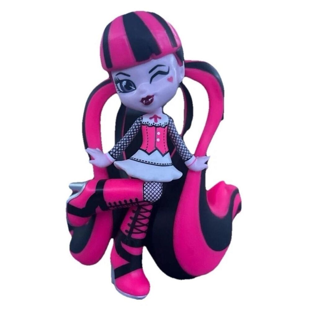 Monster-high Pink and Black Dolls-accessories